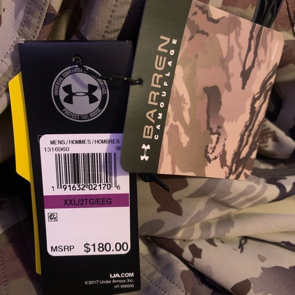 NWT Mens Under Armour Ridge Reaper Raider Jacket - Picture 5 of 8